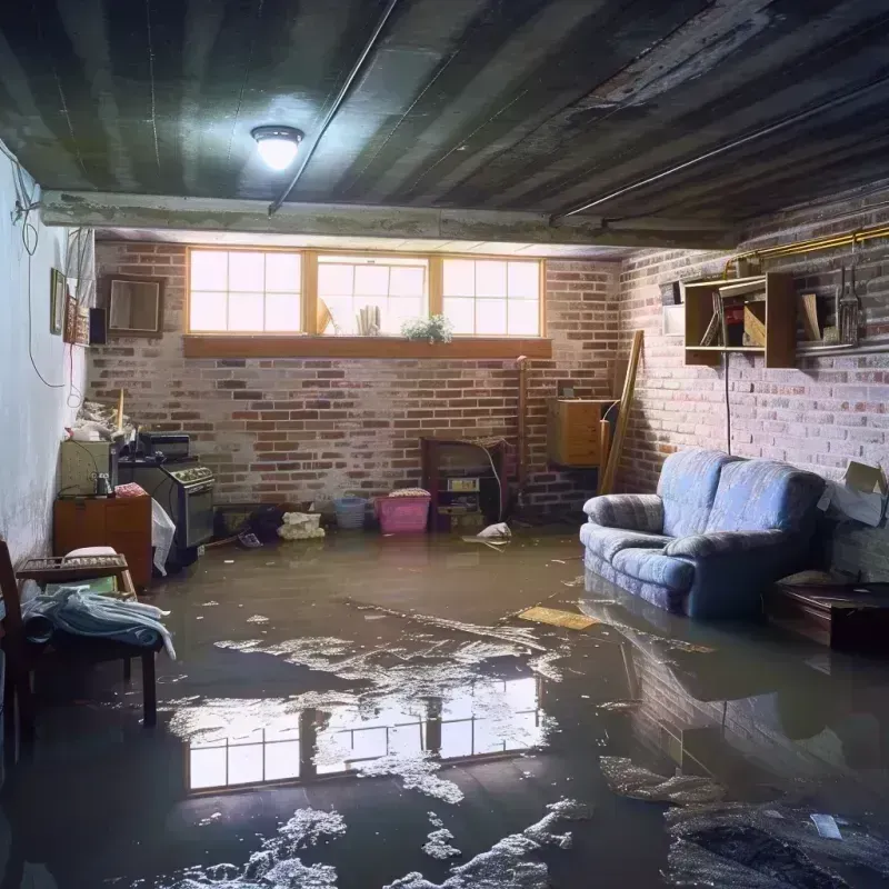 Flooded Basement Cleanup in Van Vleck, TX